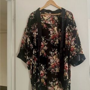 Floral Kimono Robe